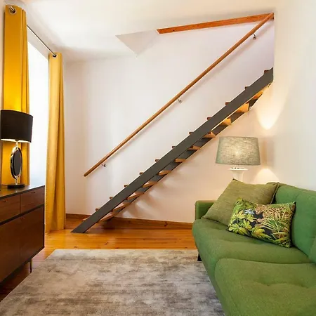 Santos River View Terrace Duplex Lisbona