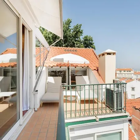 Santos River View Terrace Duplex Лісабон