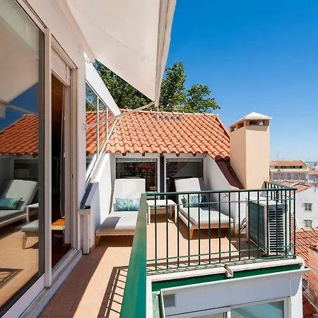 Santos River View Terrace Duplex Daire *