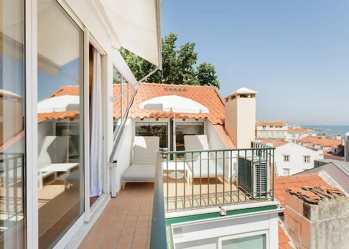 Santos River View Terrace Duplex Lisbon