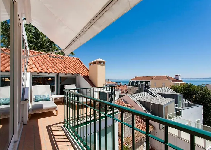 Santos River View Terrace Duplex