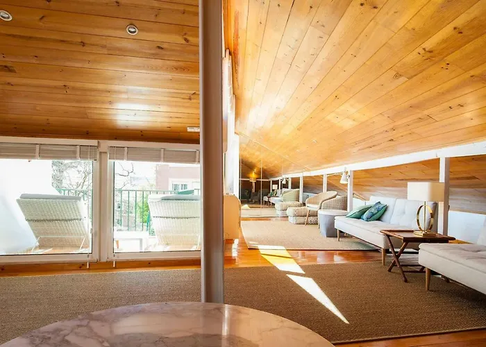 Santos River View Terrace Duplex Apartment *